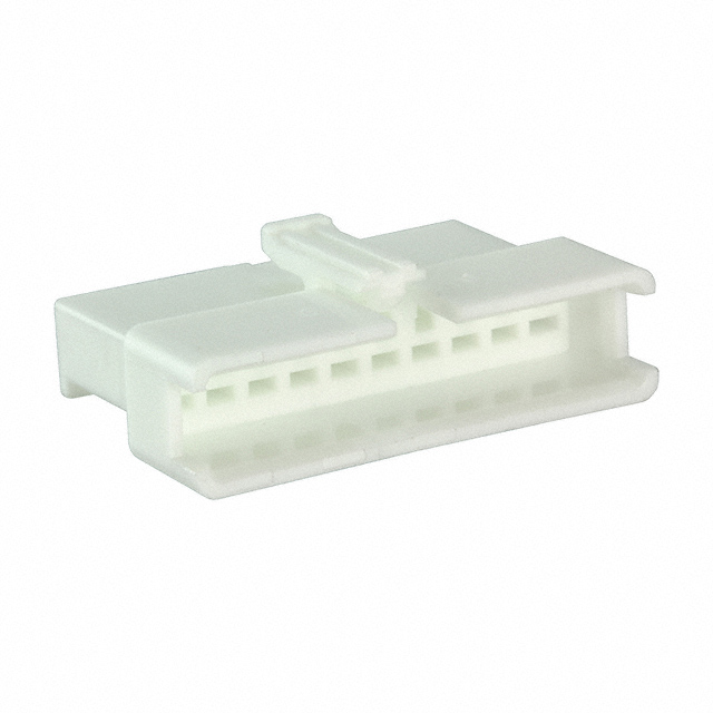 Housing SMR-10V-N, 10 Pos, 2.5mm (Blanco)