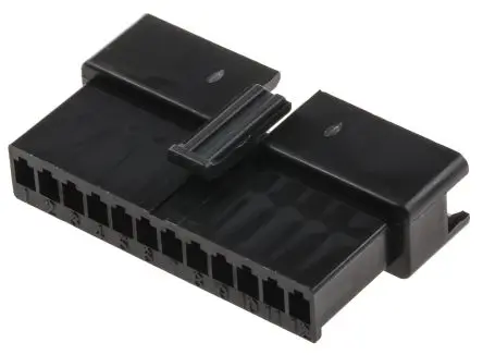 Housing SMR-12V-B, 12 Pos
