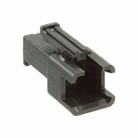 Housing SMR-02V-B, 2 Pos, 2.5mm