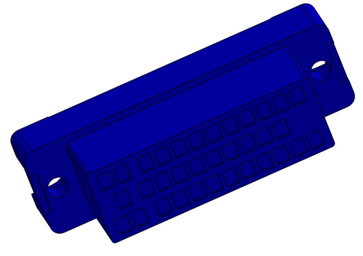 Housing PC-1634(10), 34 Pos
